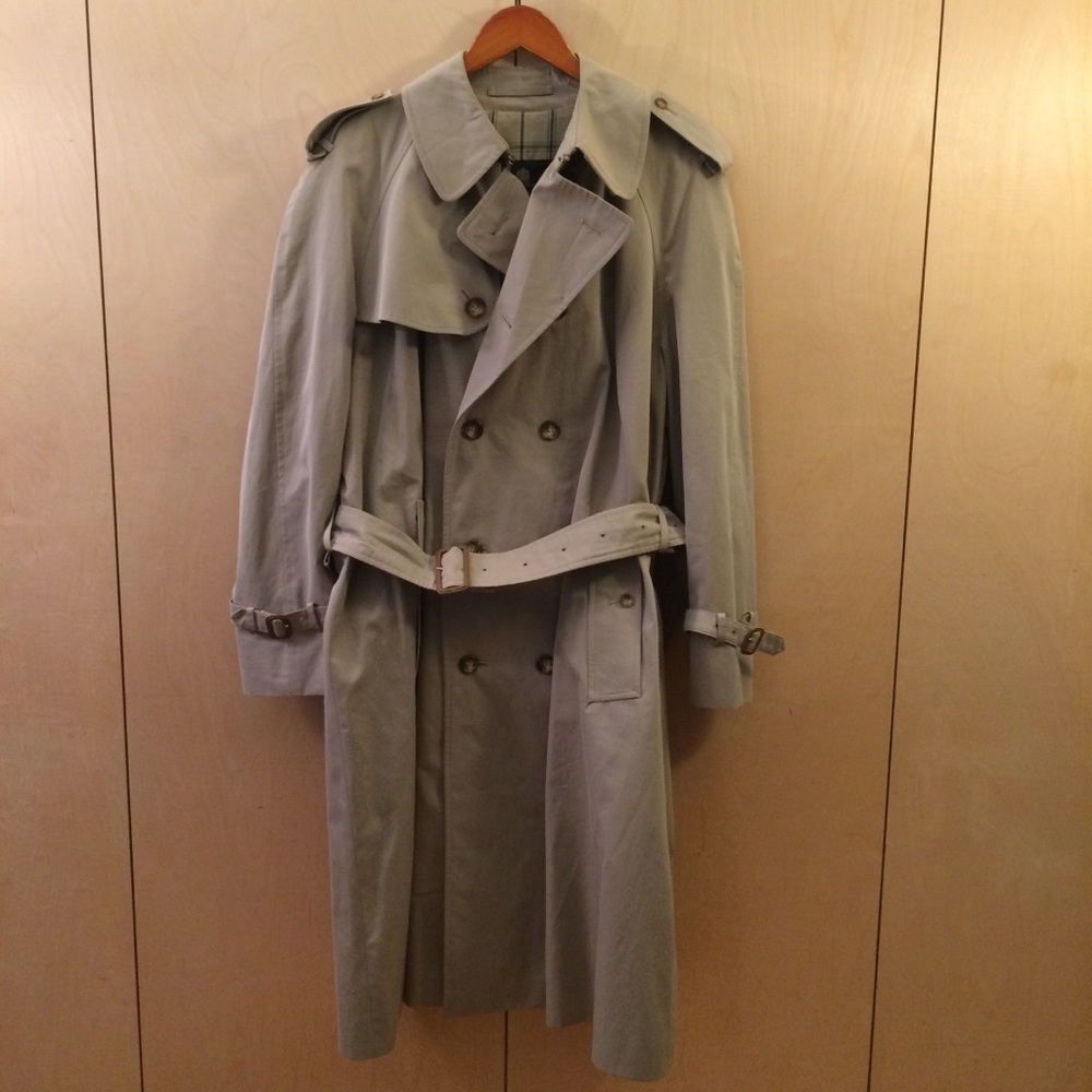 Grenfell trench coat sz 44 WINDSOR CLOTH BEIGE